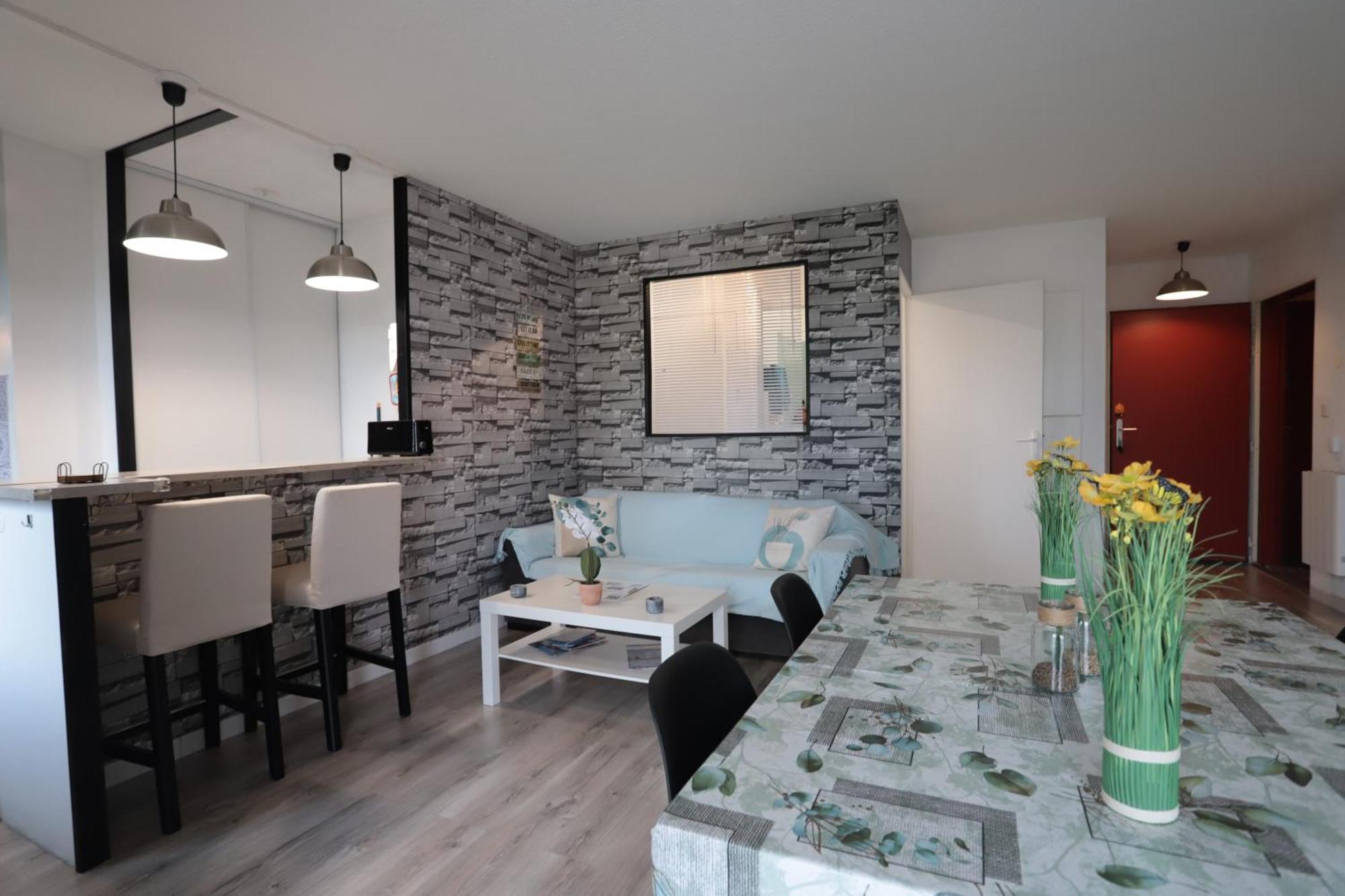 Appart T2 Dans Residence Calme Parking Prive Gratuit Мирамас Экстерьер фото